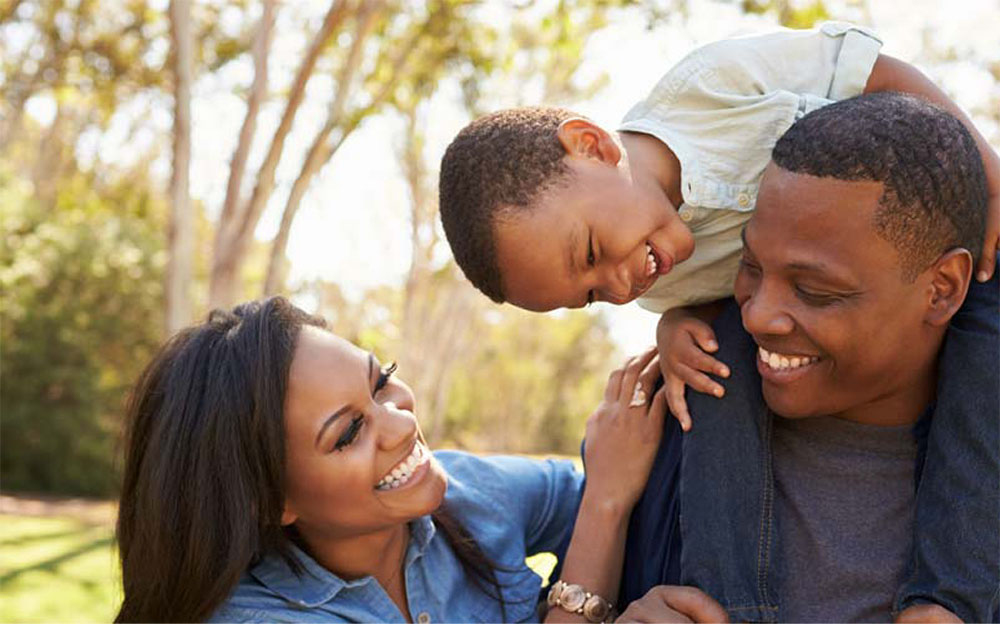 Family Living Happy At Exchange at Foley
