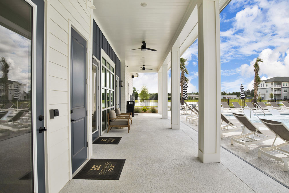 Family Living Happy At Exchange at Foley